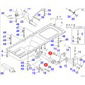 أجزاء كوماتسو PC1250-7 سخان الأصلي 600-815-9340