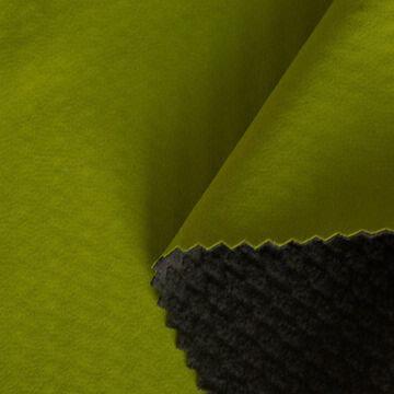 Bonded fabric for softshell, wind and waterproof, 100% poly