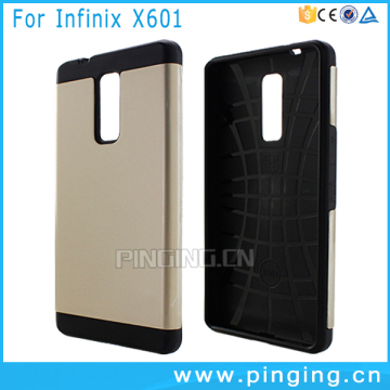 Kasing telepon TPU Armor PC Lapisan Ganda untuk Infinix Note 3 X601 &amp; Lainnya Model