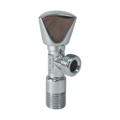 Hochwertiges Messing-Eckventil mit ABS-Griff und Chrom-Finish