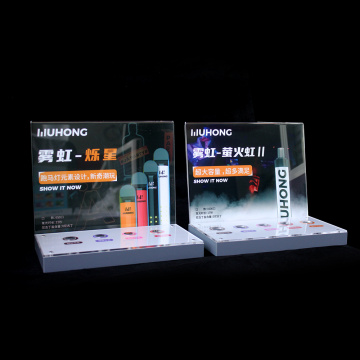 E Cig Liquid/Clear Acrylic E-Cigarette Display Stand