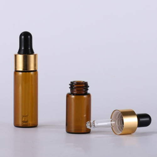 Sample Tester Glass Vials Mini Glass Dropper Bottles