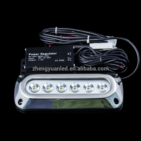 Professional 18w marine yacht light underwater IP68 pool lights