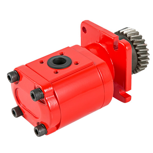 Heavy equipment external gear pump