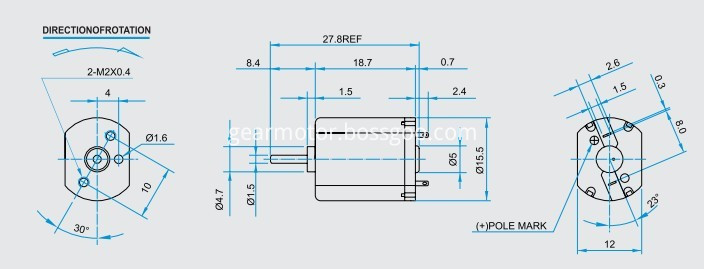 micro brush motor