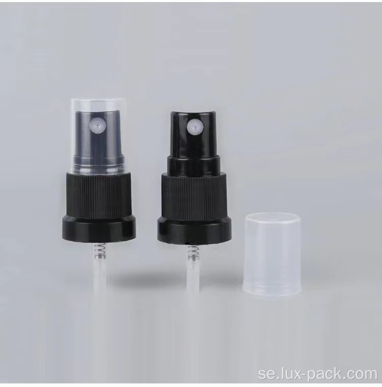 Spraypump för glasflaska plast fin dimma