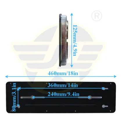 24V/12V LED Taillight Truck Tail Lights Brake Lamp