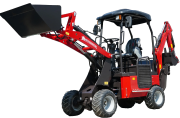 Rhinoceros XN228 backhoe loader 2.3 ton wheel backhoe good quality
