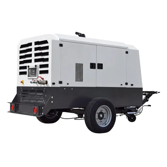 diesel mobile air compressor for quarry in mine