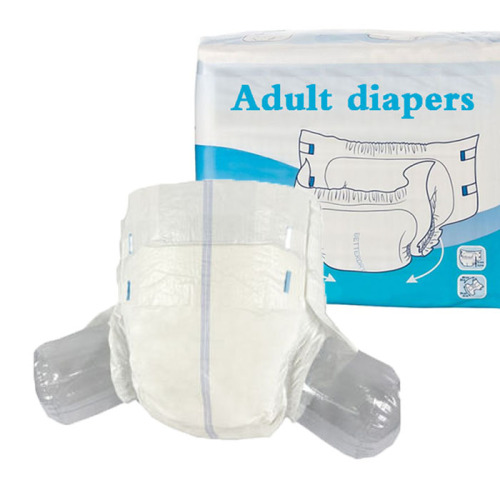 Disposable baby printed adults wearing diapers