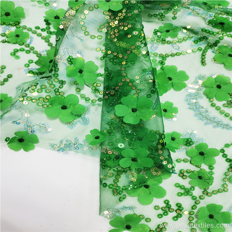 latest sequin fabric for women dress