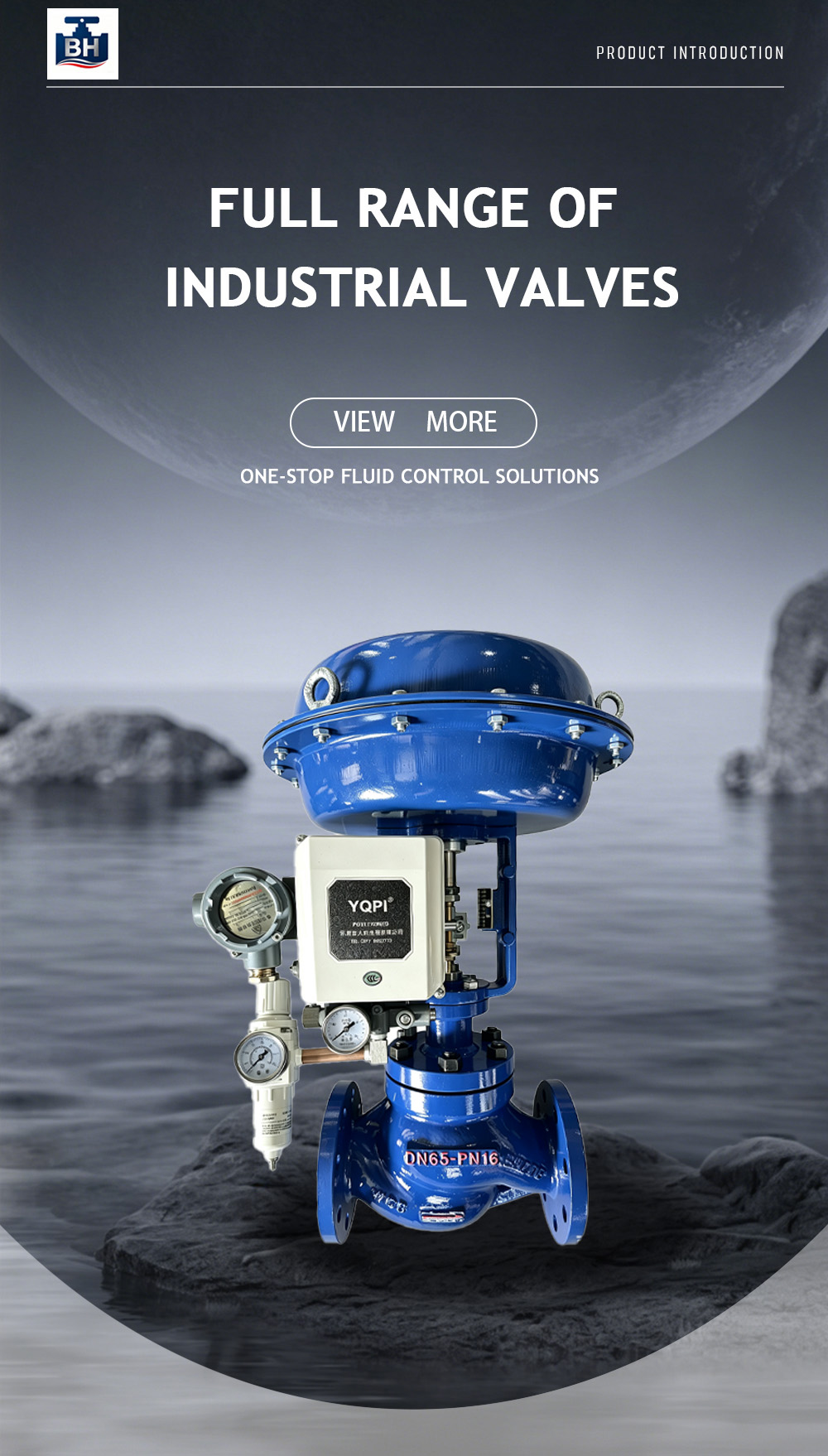 6.Pneumatic Diaphragm Single-seat Control Valve zt