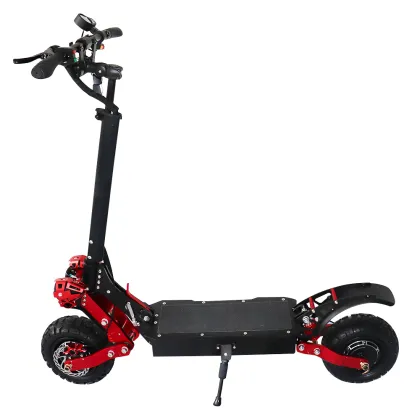 60V Chinese Dualtron Scooter Manufacturers: 5600W High-Speed Folding Dual Motor Electric Scooter for Adults