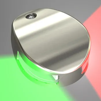 Red/Green Bi-Color LED Navigation Bow Light for Marine Use