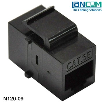 LC Small MOQ available wholesale Cat 5e UTP Coupler, Panel Mountable type