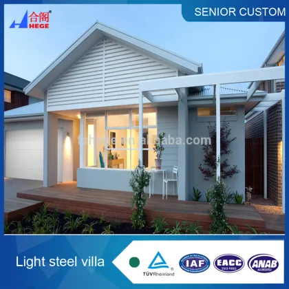 prefabricated Light Steel Materials Villa