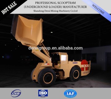 china diesel tunnel mining wheel drive no rail underground loader