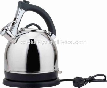 2.6L big stainless steel electric whistling kettle