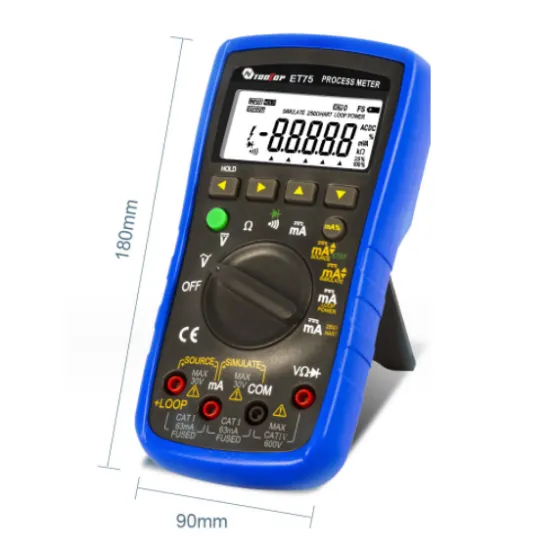 Low Price Small Pocket Digital Process Voltmeter Multimeter