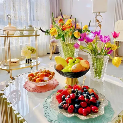 France Luxury Baccarat Crystal Modern Decorative Vases and Tabletop Ornaments