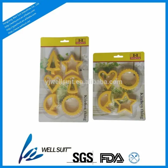 hot selling high quality colorful pp cookie mould