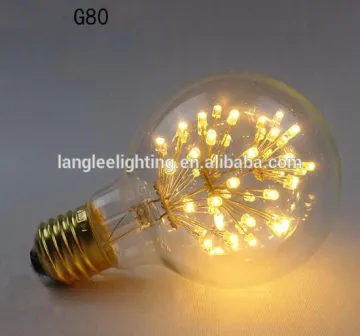 1.6W G95 Fireworks 110vV 220V LED Light Star