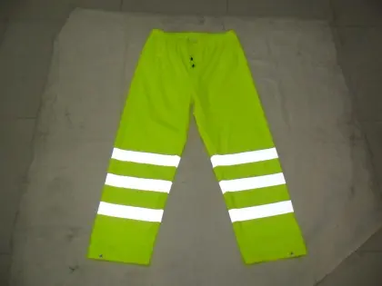 Hi Visibility  PU Raincoat Rain Suit