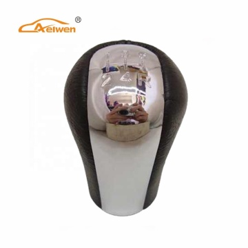 AELWEN Car Leather Gear Shift Knob สำหรับ Toyota Corolla E10/E11/E12, Verso, RAV4