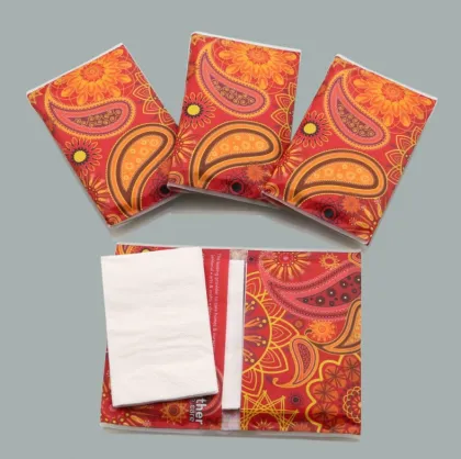 Handkerchief paper catty easy to carry