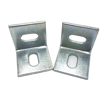 45 Degree Angle Support Bracket with 2 Holes: Steel Bracket for Vertical Connection - Ningbo Manufacturer