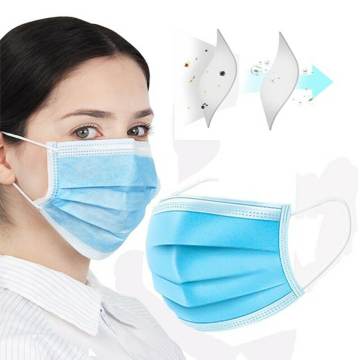 Prix ​​d'usine quotidien du masque jetable civil 3 couches