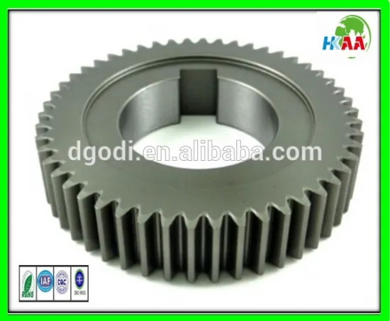 HK AA standard M1 21T custom precision transmission large diameter steel spur gear