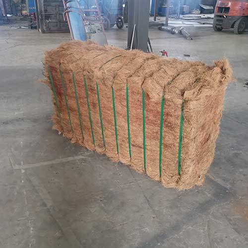 Palm Fiber Compactor Palm Fibre Baling Machine Factory