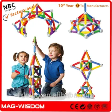Jumbo Magnetic Builders for Kids SmartMax Max Sticks Bars