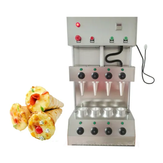 Factory Supply Automatic 4 Molds Pizza Cone Maker