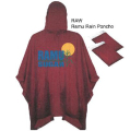Promosi fesyen adat logo murah dicetak rainponcho PVC