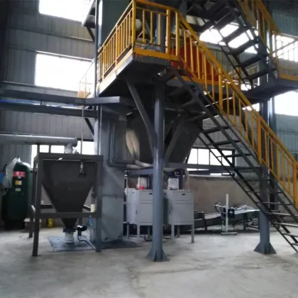 The Gypsum spraying machine