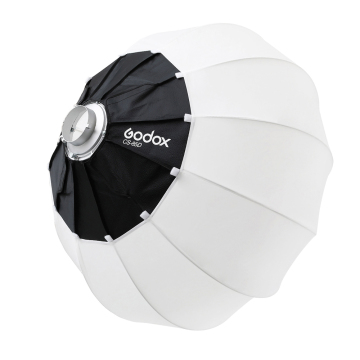 Godox Bowens Lantern Softbox CS65D/CS85D: Flexible 65CM/85CM Round Soft Box for Studio Flash and LED Lights