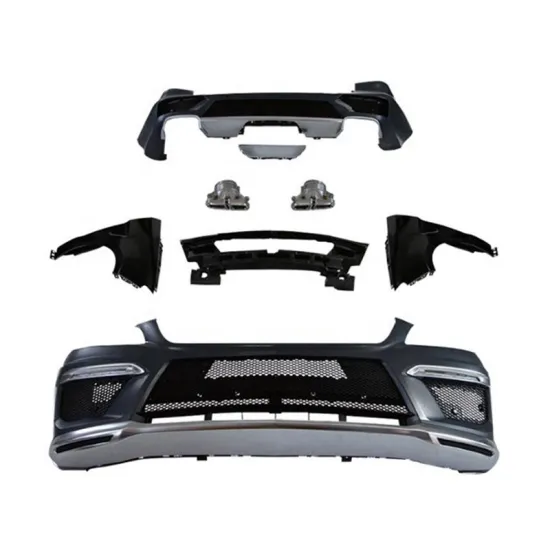 ML300 ML320 ML350 ML400 Car Bumper Upgrade for 2012-2014 Mercedes-Benz AMG ML63 W166