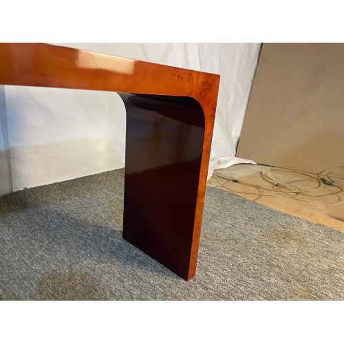 Luxury Burl Venner Console Tables for Living Room