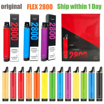 퍼프 플렉스 2800 퍼프 주스 맛의 일회용 vape