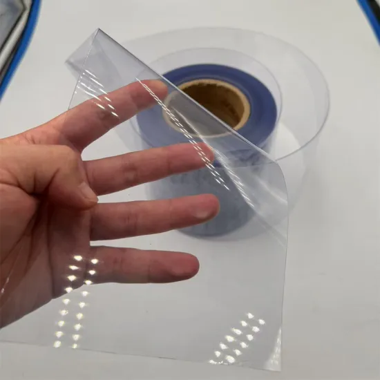 Medical Clear Light Blue PVC Blister Packaging Sheet