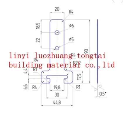 triangle ceiling keel