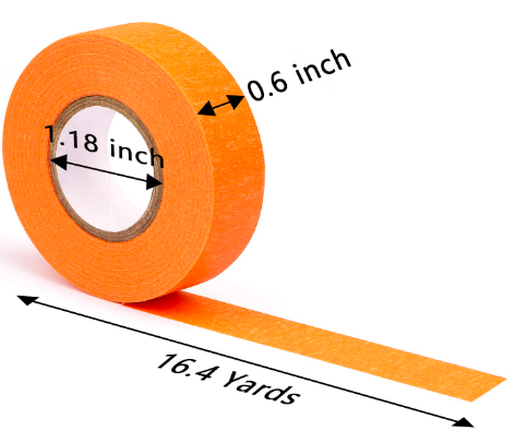 Handmade commonly used colored tape