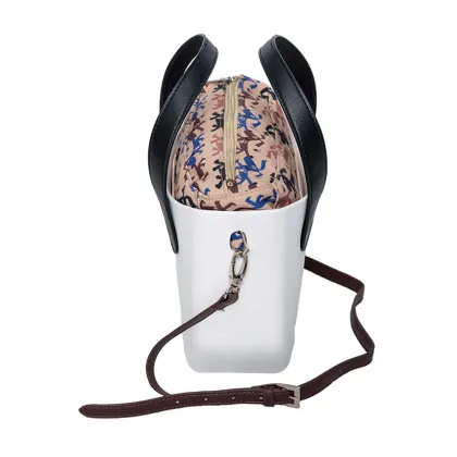 White hobo travel designer shoulder crossbody handbag