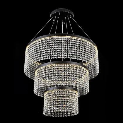 Luxury Hotel glass ceiling chandeliers