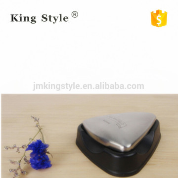 Odor removing Stainless Steel Soap With Plastic Dish (KSC013)