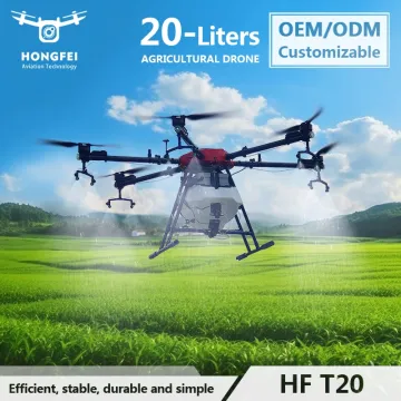 T20 20 Litre Agriculture Spraying Drone Price Plant Protection Dron Fumigador Large Capacity Remote Control Agriculture Spraying Drone for Crops
