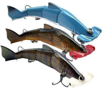 OEM Shark Fishing Lure 15cm 36g Submerged Bass Artificial Bait for Trout Pike - Multi Section Lure