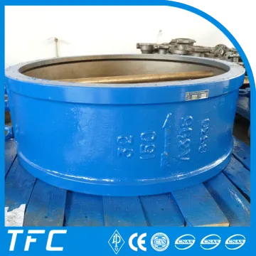 wafer type duo check valve